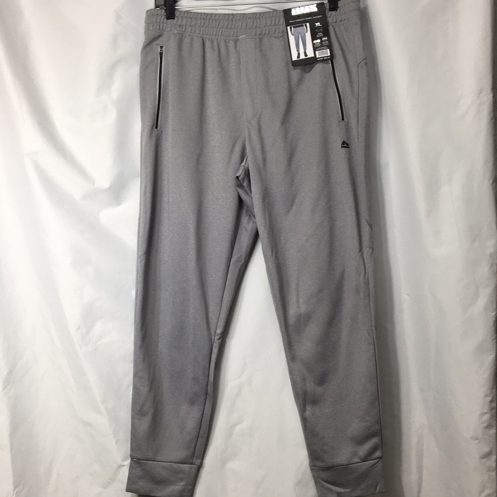 RBX Men’s Gray Poly French Terry Jogger Size XL NEW with Tags